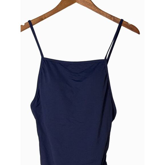 Andie Swim One Piece Paloma One Piece Modest Navy Small Long Torso - Picture 5 of 9